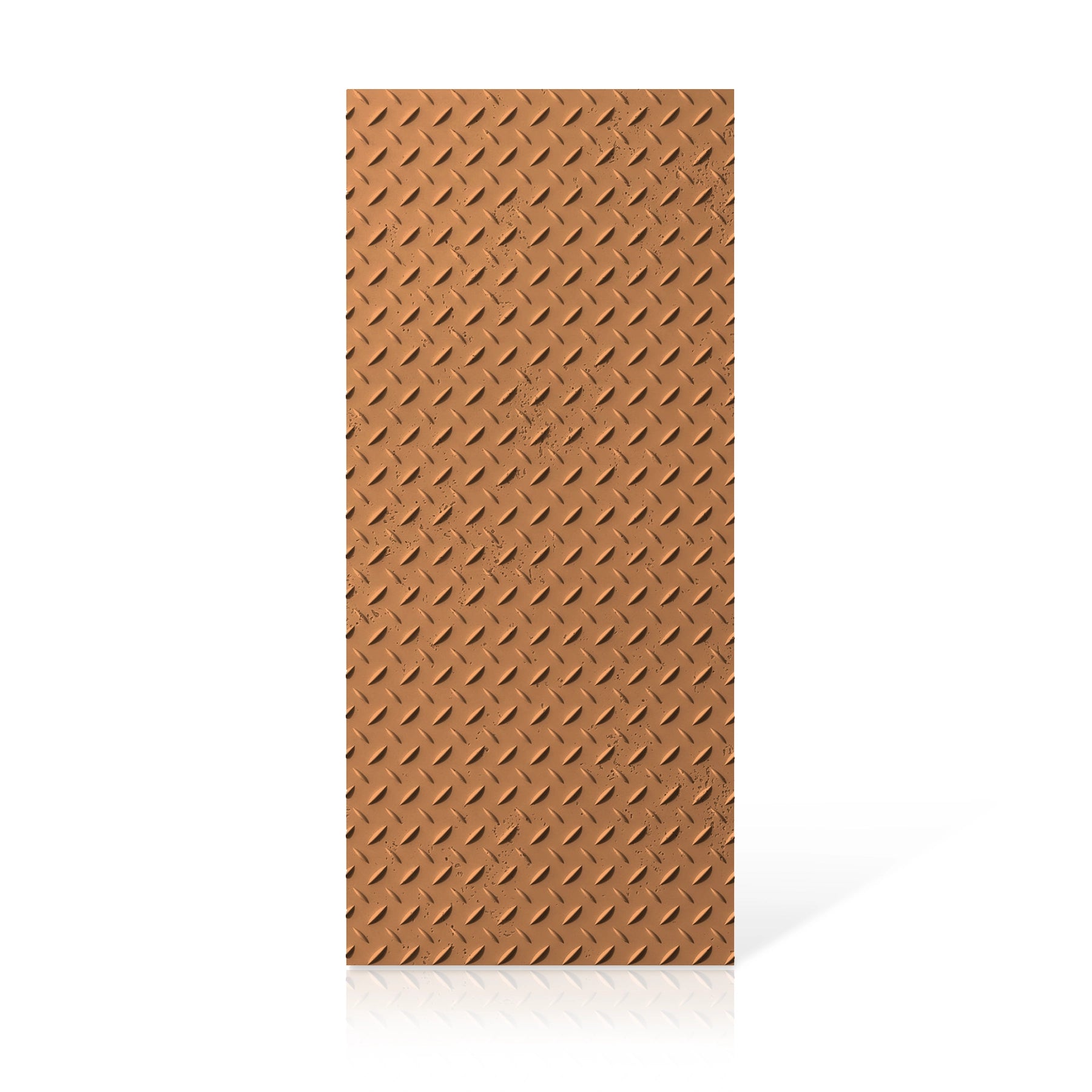 3D Concrete Wall Panels STEEL SHEET colour swatch on white background DecorMania.eu